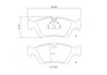 Set placute frana de performanta Brembo 07.B314.31