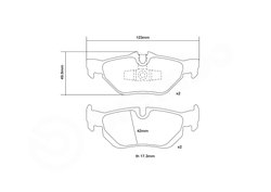 Set placute frana de performanta Brembo 07.B315.50