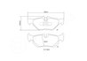Set placute frana de performanta Brembo 07.B315.50