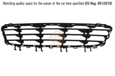 GRILA VENTILATIE, BARA PROTECTIE I.S.A.M. 0703710 - Compatibil cu OPEL