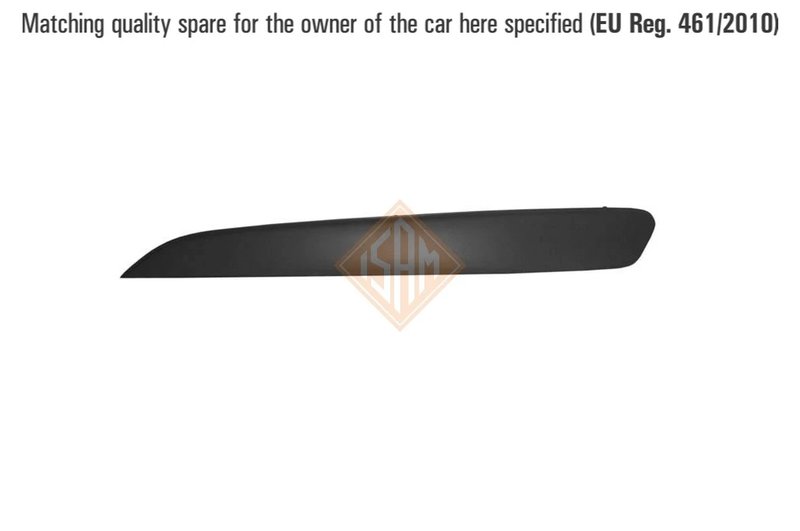 BANDA DE PROTECTIE, BARA DE PROTECTIE I.S.A.M. 0703712 - Compatibil cu OPEL