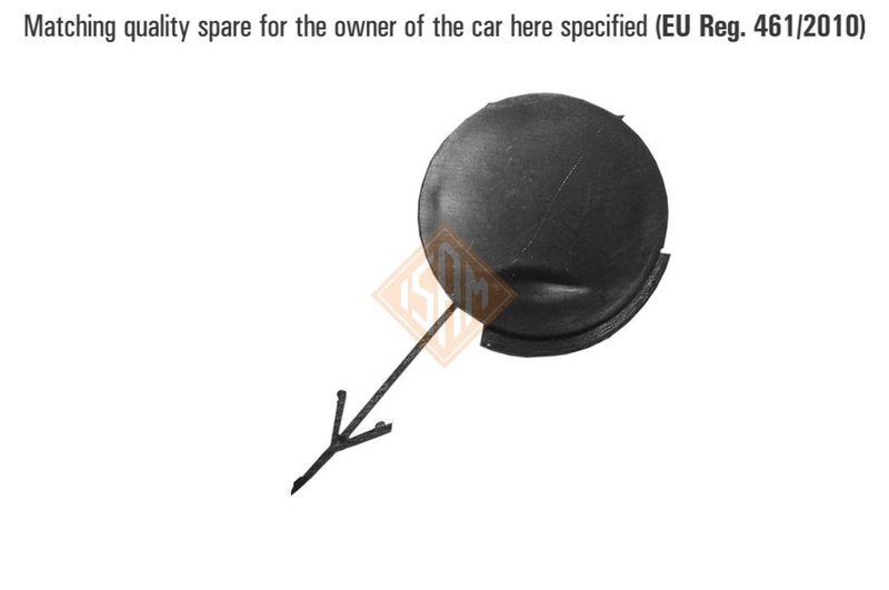 ACOPERIRE TAMPON,SISTEM DE REMORCARE I.S.A.M. 0728810 - Compatibil cu OPEL