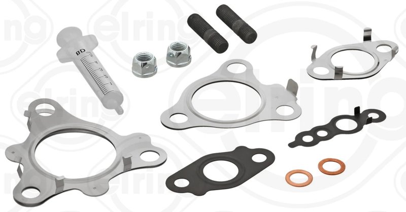 SET MONTAJ TURBO ELRING 075.290 - Compatibil cu HYUNDAI, KIA