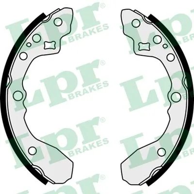 Set saboti frana LPR 08490