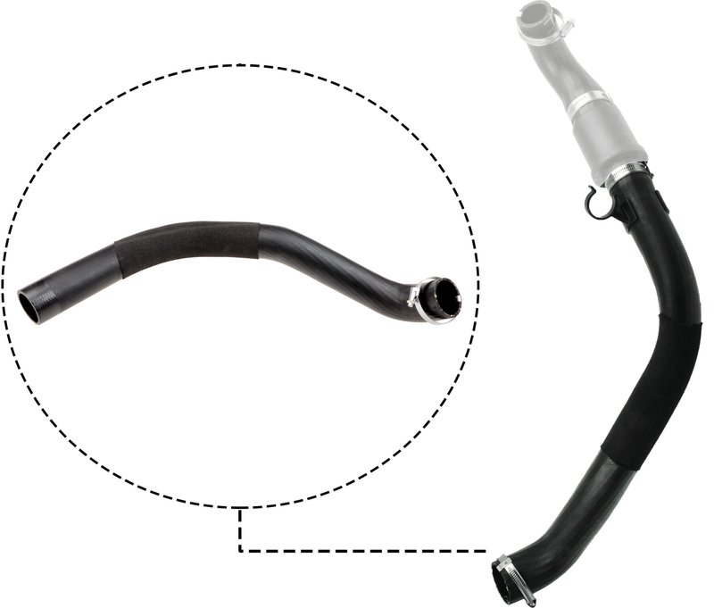 Furtun intercooler/turbo Gates 09-0623