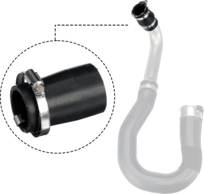 FURTUN INTERCOOLER/TURBO GATES 09-1391 - Compatibil cu CHEVROLET, OPEL, VAUXHALL