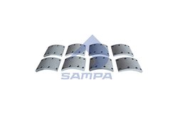 Set garnituri de frictiune frana tambur Sampa 093.726