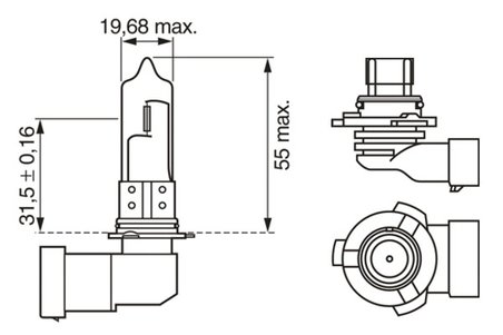 BEC, FAR FAZA LUNGA BOSCH 1 987 302 807 - Compatibil cu ALFA ROMEO, ALPINA, AUDI, BMW, CADILLAC, CHEVROLET, CHRYSLER, CITROEN, D