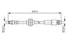 FURTUN FRANA BOSCH 1 987 481 668 - Compatibil cu FORD, FORD ASIA & OCEANIA, FORD AUSTRALIA