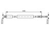 FURTUN FRANA BOSCH 1 987 481 777 - Compatibil cu MERCEDES-BENZ