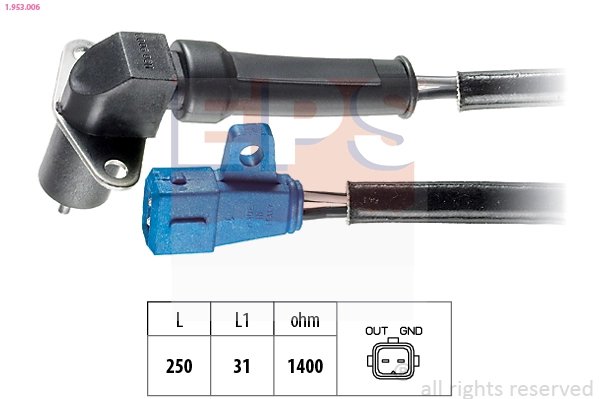 SENZOR IMPULSURI ARBORE COTIT EPS 1.953.006 - Compatibil cu AUSTIN, LAND ROVER, ROVER