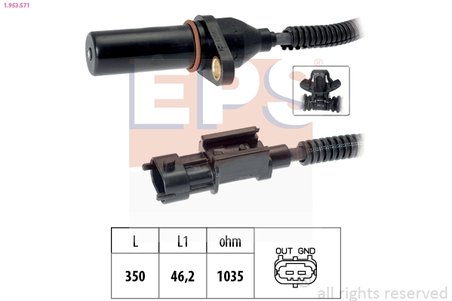 Senzor impulsuri arbore cotit EPS 1.953.571