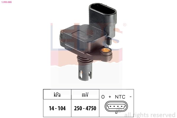 SENZOR PRESIUNE AER EPS 1.993.085 - Compatibil cu SKODA