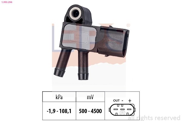 SENZOR PRESIUNE AER EPS 1.993.294 - Compatibil cu MERCEDES-BENZ