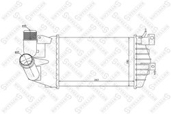 Intercooler Stellox 10-40234-SX