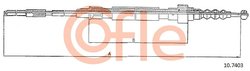CABLU FRANA DE MANA COFLE 10.7403 - Compatibil cu VW