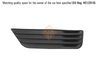 GRILA VENTILATIE, BARA PROTECTIE I.S.A.M. 1004717 - Compatibil cu FORD
