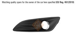 GRILA VENTILATIE, BARA PROTECTIE I.S.A.M. 1047719 - Compatibil cu FORD