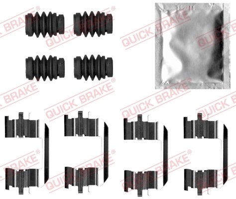 Set accesorii placute frana QUICK BRAKE 109-0035