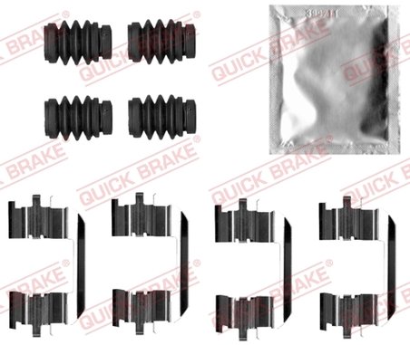 Set accesorii placute frana QUICK BRAKE 109-0035