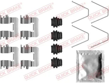 SET ACCESORII PLACUTE FRANA QUICK BRAKE 109-0046 - Compatibil cu KIA, OPEL, VAUXHALL
