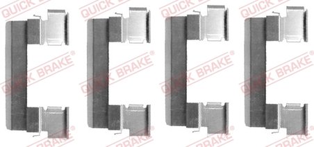 Set accesorii placute frana QUICK BRAKE 109-1655
