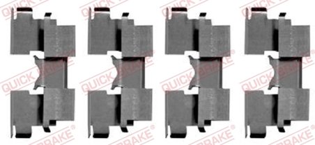 Set accesorii placute frana QUICK BRAKE 109-1662