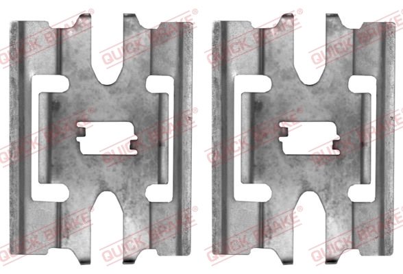 Set accesorii placute frana QUICK BRAKE 109-1663