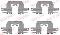 Set accesorii placute frana QUICK BRAKE 109-1724