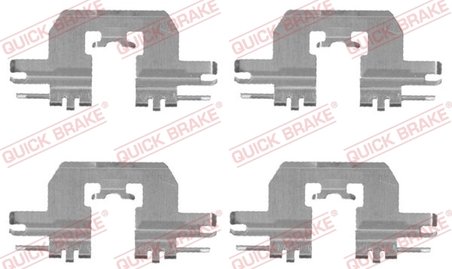 Set accesorii placute frana QUICK BRAKE 109-1724