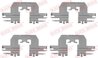 Set accesorii placute frana QUICK BRAKE 109-1724