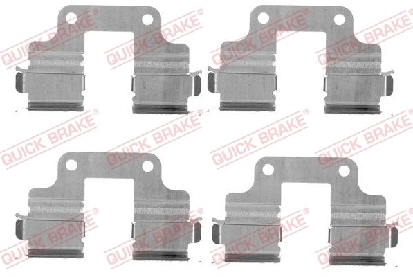 Set accesorii placute frana QUICK BRAKE 109-1739