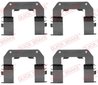 Set accesorii placute frana QUICK BRAKE 109-1767