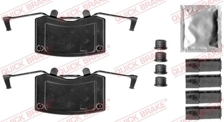 Set accesorii placute frana QUICK BRAKE 109-1787