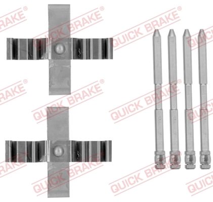 Set accesorii placute frana QUICK BRAKE 109-1801