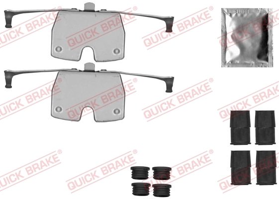 SET ACCESORII PLACUTE FRANA QUICK BRAKE 109-1851 - Compatibil cu BMW