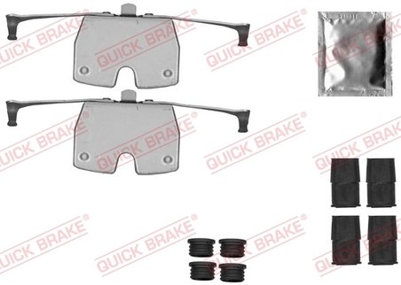 SET ACCESORII PLACUTE FRANA QUICK BRAKE 109-1851 - Compatibil cu BMW