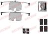 SET ACCESORII PLACUTE FRANA QUICK BRAKE 109-1851 - Compatibil cu BMW