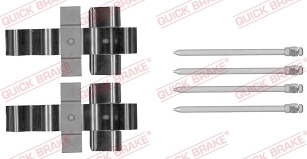 SET ACCESORII PLACUTE FRANA QUICK BRAKE 109-1852 - Compatibil cu MINI
