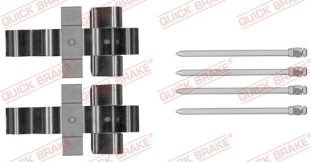 SET ACCESORII PLACUTE FRANA QUICK BRAKE 109-1852 - Compatibil cu MINI
