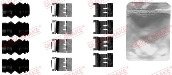Set accesorii placute frana QUICK BRAKE 109-1874