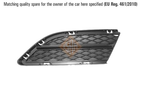 GRILA VENTILATIE, BARA PROTECTIE I.S.A.M. 1107717 - Compatibil cu BMW
