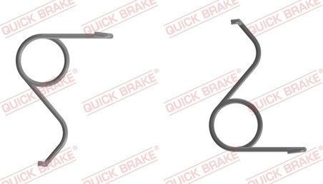SET REPARATIE, PARGHIE FRANA PARCARE (ETRIER) QUICK BRAKE 113-0529 - Compatibil cu HONDA
