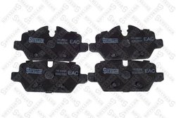 Set placute frana Stellox 1143 000B-SX