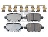 SET PLACUTE FRANA FEBI BILSTEIN 116249 - Compatibil cu OPEL, VAUXHALL