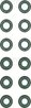 Set garnituri ax supape Victor Reinz 12-28424-03