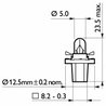 Bec incandescent PHILIPS 12598CP