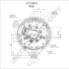 ALTERNATOR PRESTOLITE ELECTRIC 1277A870 - Piesa auto compatibila cu mai multe marci