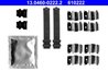 Set accesorii placute frana ATE 13.0460-0222.2