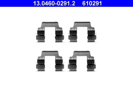 Set accesorii placute frana ATE 13.0460-0291.2